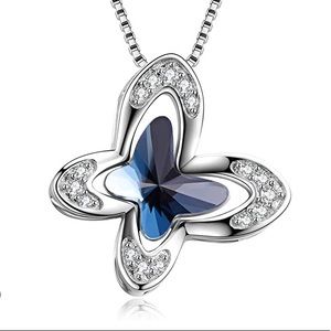Sterling Silver Butterfly Necklace